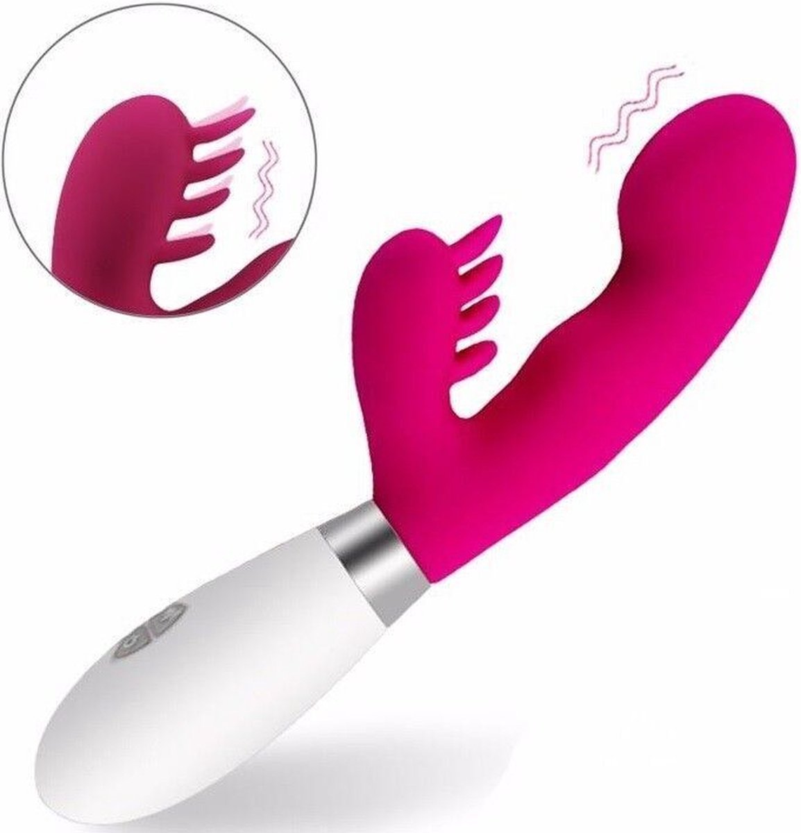 Goedkoopste Erodit® Tarzan prikkel vibrator-bunny vibrator- G-spot en Clitoris stimulator- Anaal prostaat vibrator voor mannen- vibrators voor vrouwen- roze 10 vibratie standen- incl batterij- Sex speeltjes voor koppels -vrouwen-mannen