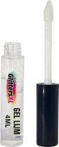 Glitter Gel huid lijm met kwastje voor Gezicht en Lichaam 4ML [Face Body Glitter Gel - Festival Sticker tattoo outfit - Strass Steentjes Dots Glitterstiften - Glitter huidlijm Gel voor kinderen volwassenen]