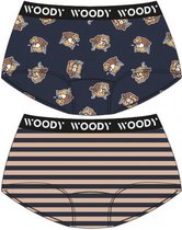 Woody filles duopack shorts - Highlander + rayé - 212-1-SHD-Z/066 - taille 98