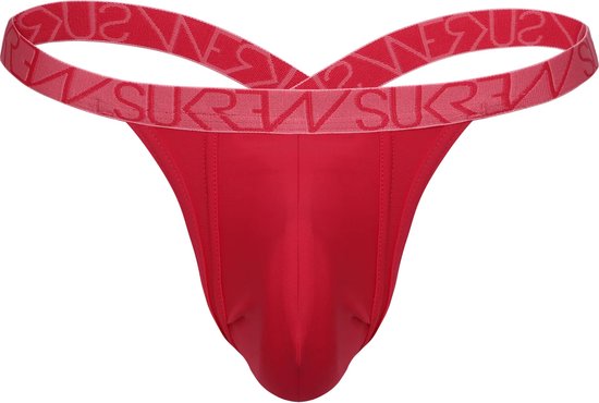 Sukrew Bubble String Deep Coral - Maat M - Herenstring - String voor mannen