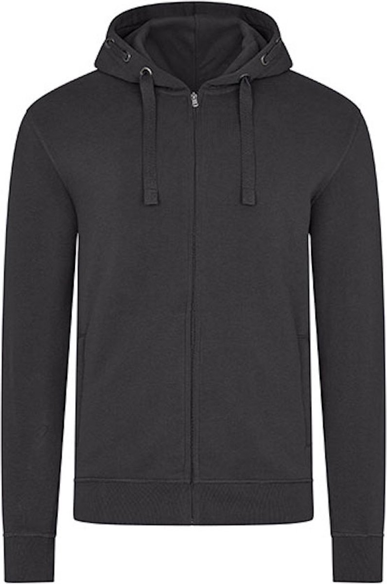HRM - Men´s Premium Hooded Jacket - Dark Grey - XL