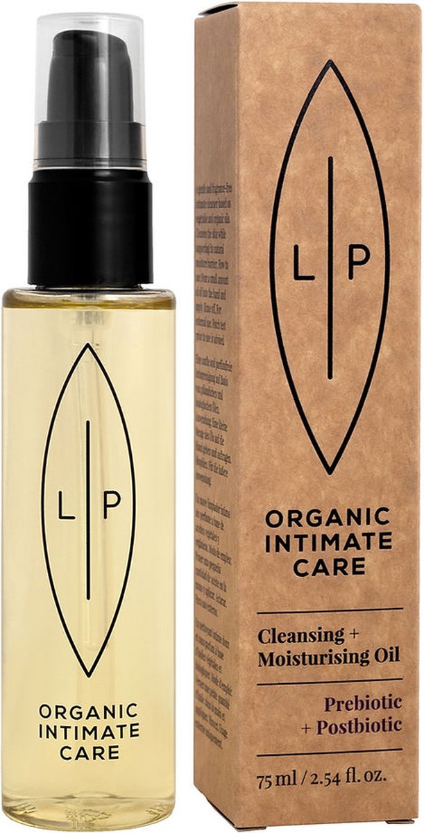 Goedkoopste Lip Intimate Care - Cleansing Moisturising Oil - Prebiotic Postibiotic - 100 Natuurlijk - Vegan - 75 ml