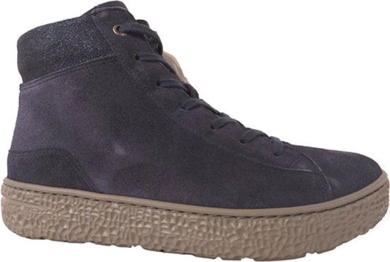 Hartjes Lace Boot 172.1404/34 48.48 Largeur H Daim Blauw