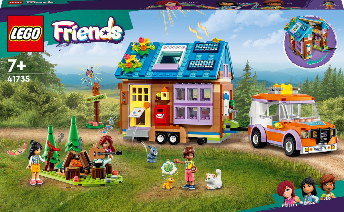 LEGO Friends Tiny House Speelset met Speelgoedauto - 41735 | bol.com