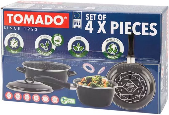BE Living Essential Braadpan met Deksel - 28 cm - Kookpan