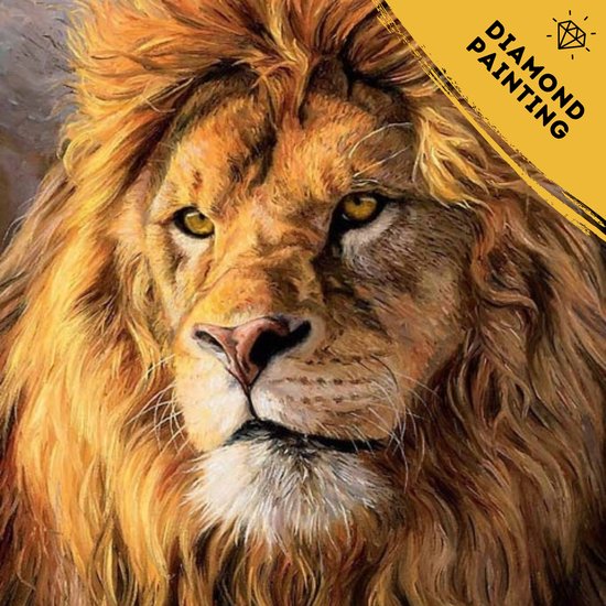 De Hobby Planeet Diamond Painting Dieren 30x40cm - Diamond Painting Volwassenen - Kinderen
