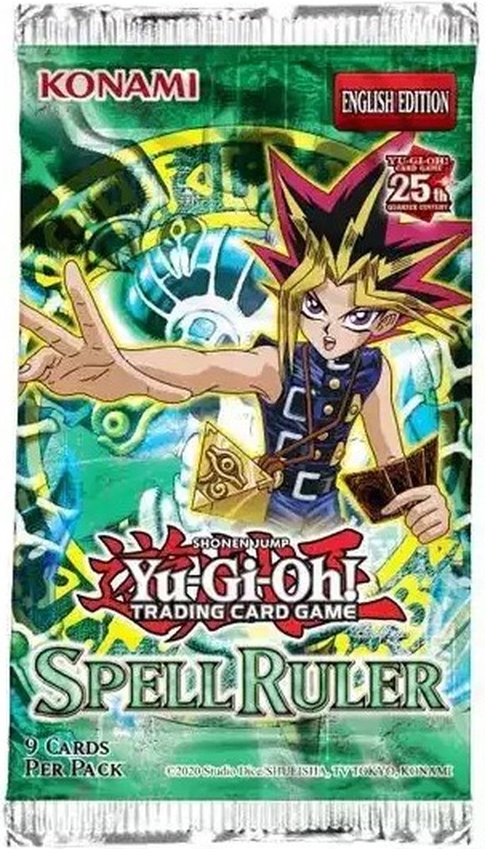Yu-Gi-Oh booster - Spell Ruler 25th anniversary Booster - Yu-Gi-Oh! TCG