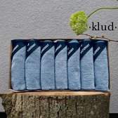 Klud - Lingettes de tous les jours | Lavettes bleues & chiffons microfibres | Bleu poussiéreux