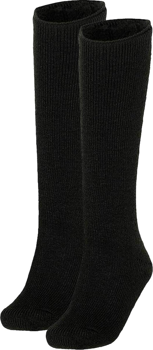 Heatkeeper - Kniekousen thermo dames - 2-Paar - 36/41 - Zwart - Thermosokken