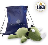 Latona Blanket® Verzwaringsknuffel Dino 1.8kg - 62 x 55cm - Polyester