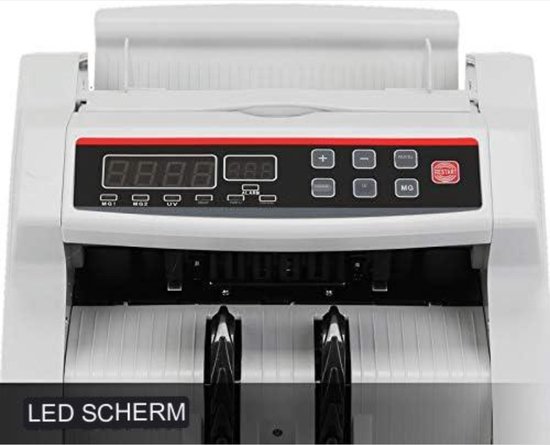 Compteur D'Argent Portable 600 Pièces/Minute - Machine à Compter Les Billets Avec Fonction Points Prédéfinis