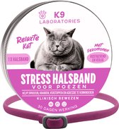 Antistress halsband kat Roze - Anti stress middel voor katten - Alternatief voor Feliway verdamper - anti-stressmiddel - feromonen kat