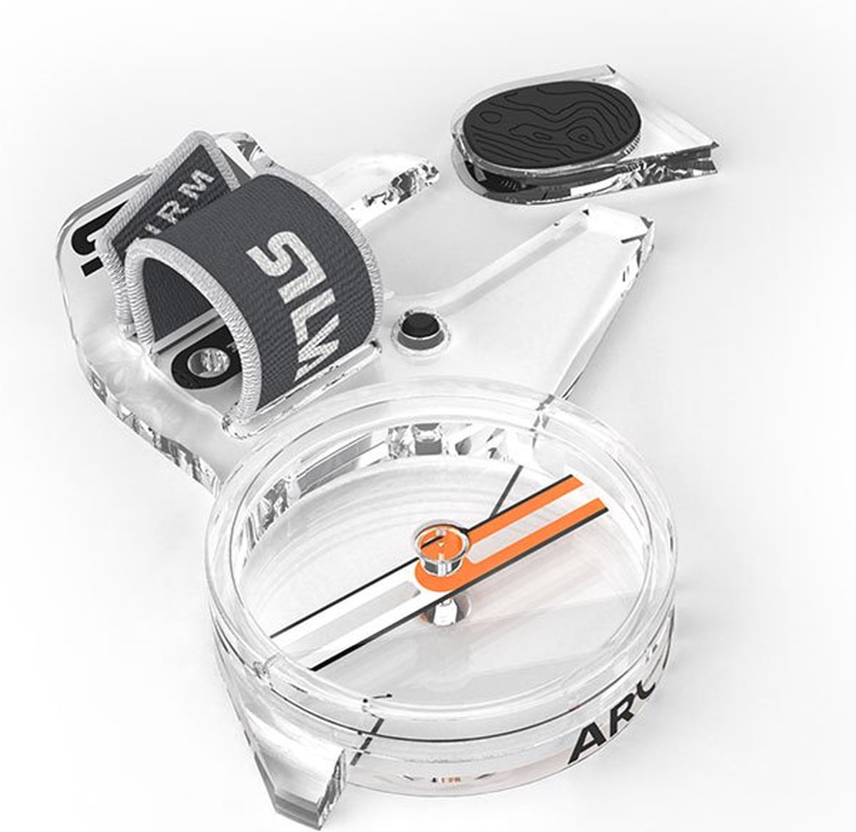 Silva Arc Jet Left Kompas Transparant