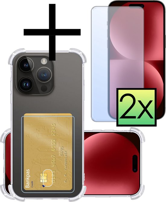 Coque pour iPhone 15 Pro Max, étui résistant aux chocs avec cordon, étui  transparent