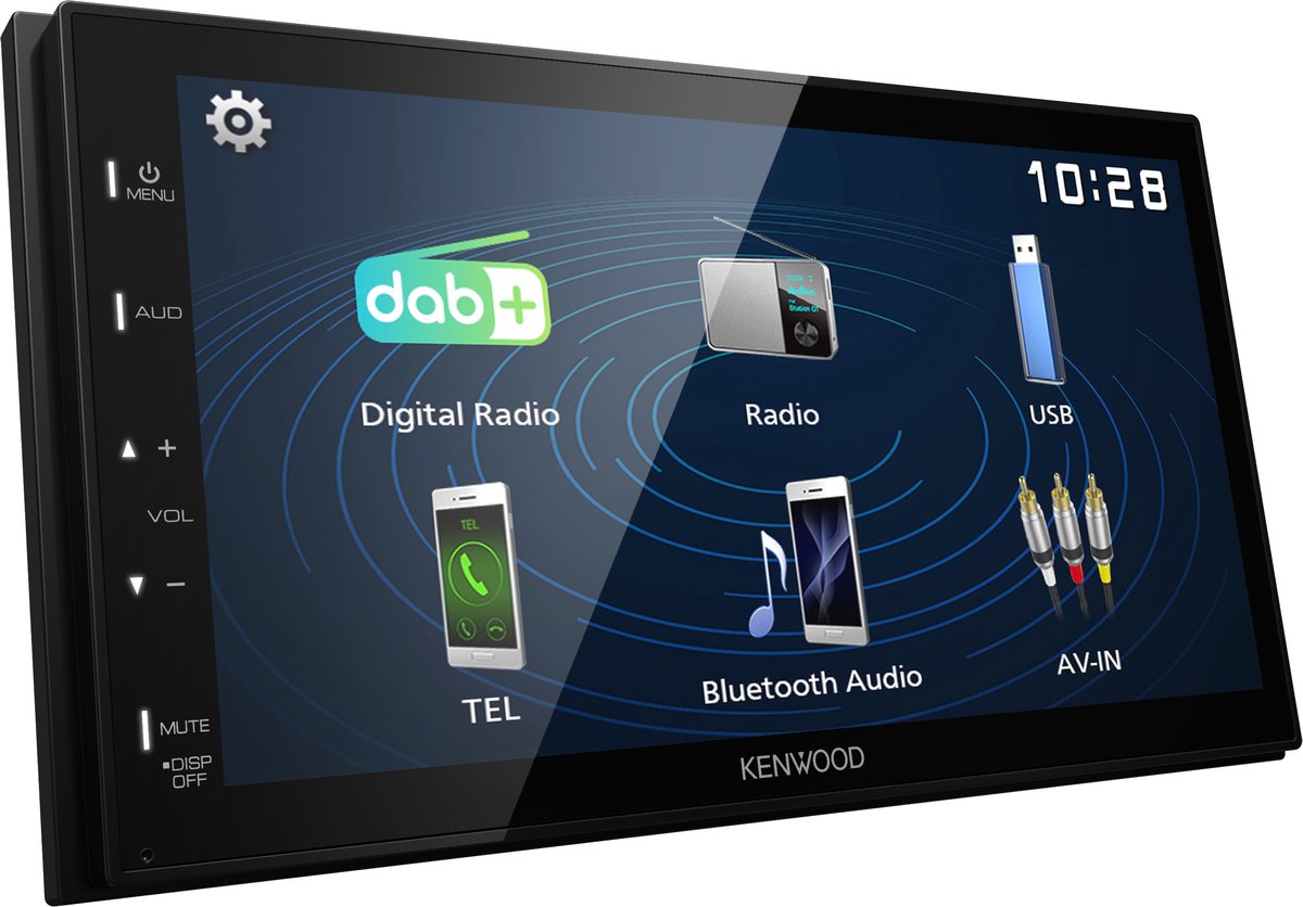 Kenwood - DMX-129BT - 2DIN Bluetooth autoradio – foto 2