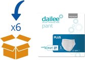 Dailee Pants Premium Plus Small - 6 pakken van 14 stuks - incontinentie broekjes