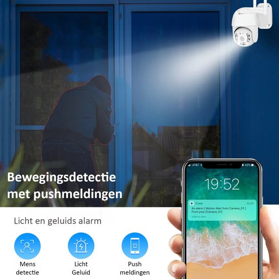 Babyfoon met Camera - WiFi Smart Camera - Huisdiercamera