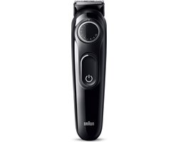 Foto: Braun beardtrimmer 3 baardtrimmer series 3 bt3400 trimmer voor heren met 50 minuten gebruiksduur