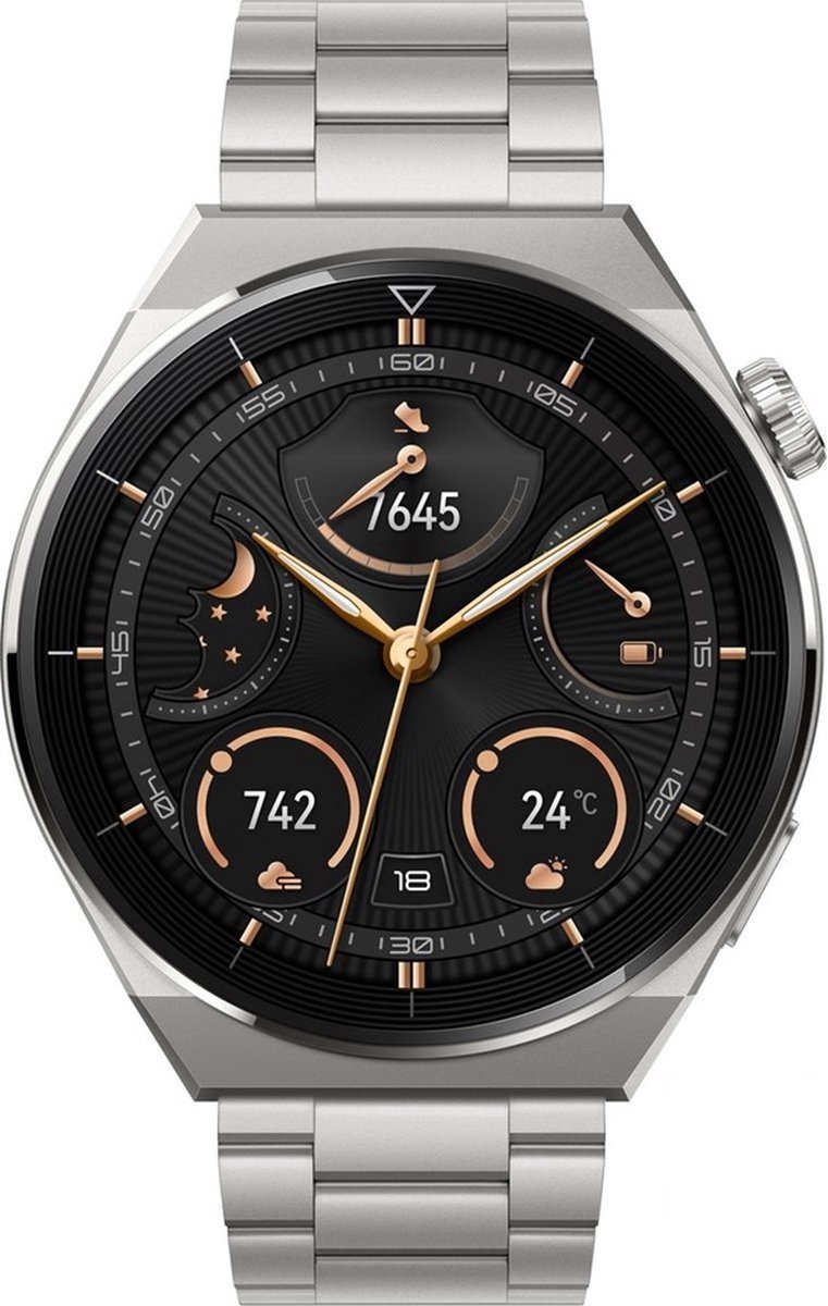 Huawei Watch GT 3 Pro - Smartwatch - 46mm - Titanium | bol.