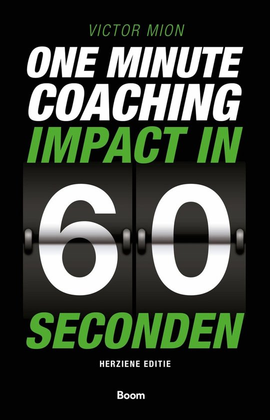 One minute coaching - cover