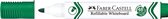 Faber-Castell marqueur pour tableau blanc - vert - pointe ronde - FC-254063