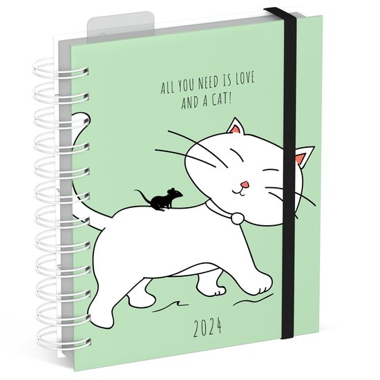 Agenda mensile gatti 2021: 2021 Cats Monthly Planner (Paperback) 