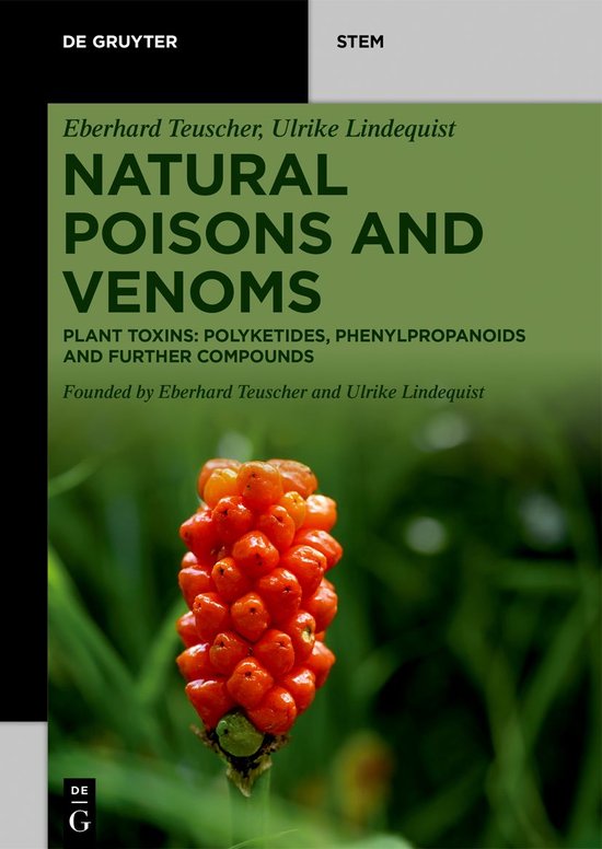 De Gruyter STEM- Natural Poisons and Venoms - cover