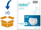 Dailee Pants Premium Plus Extra Large - 6 pakken van 14 stuks - Incontinentie broekjes