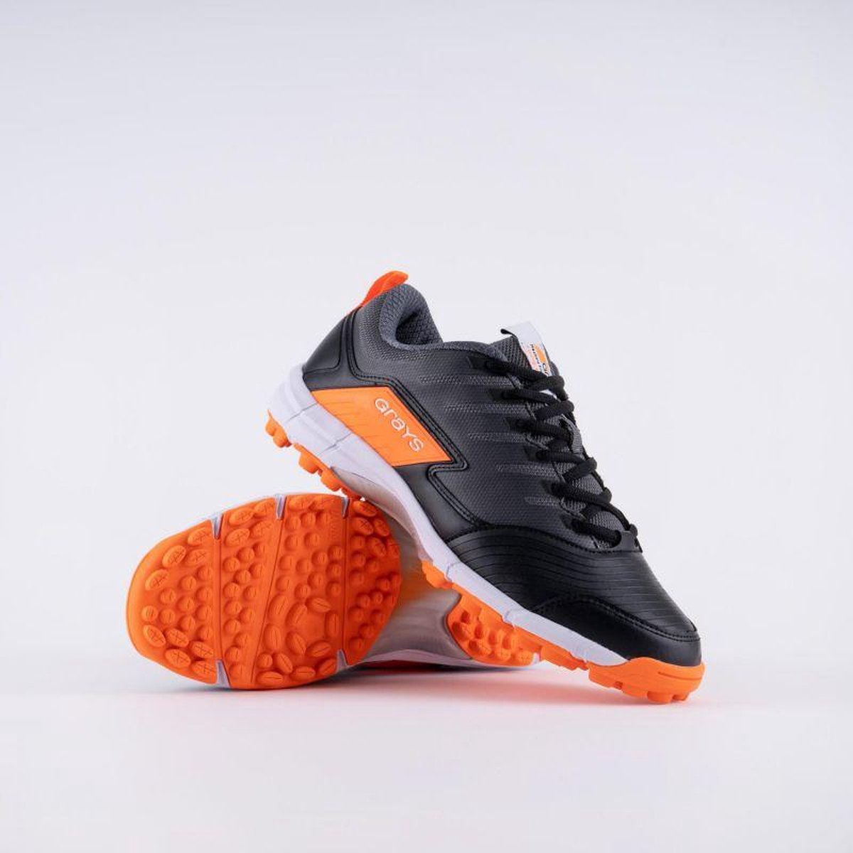 Grays hockeyschoenen Zwart/Oranje Sz 3 - 6 Blauw / Oranje - maat 36.0