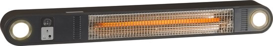 Practo Garden - Elektrische terrasverwarmer - Athena - Muur- of plafondbevestiging