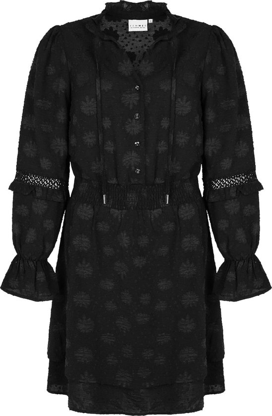Femme9 Jurk Cerise Layerdress 10 Black Dames Maat S bol
