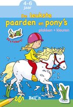Plakken en kleuren 1 - De leukste paarden en pony's 4-6 jaar