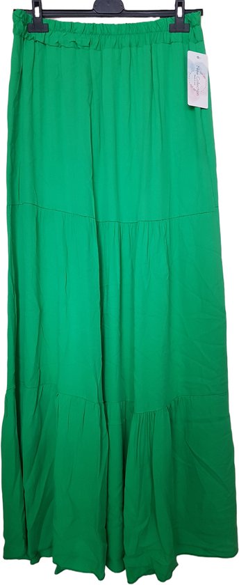 Dames stroken rok effen Gucci groen One size 40/44