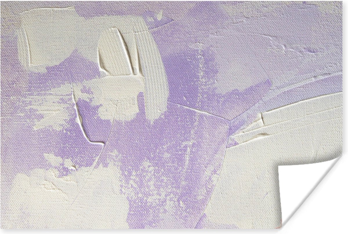 Poster Abstract - Verf - Design - 90x60 cm