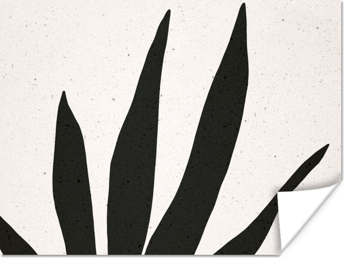 Poster Blad - Plant - Minimalisme - 40x30 cm