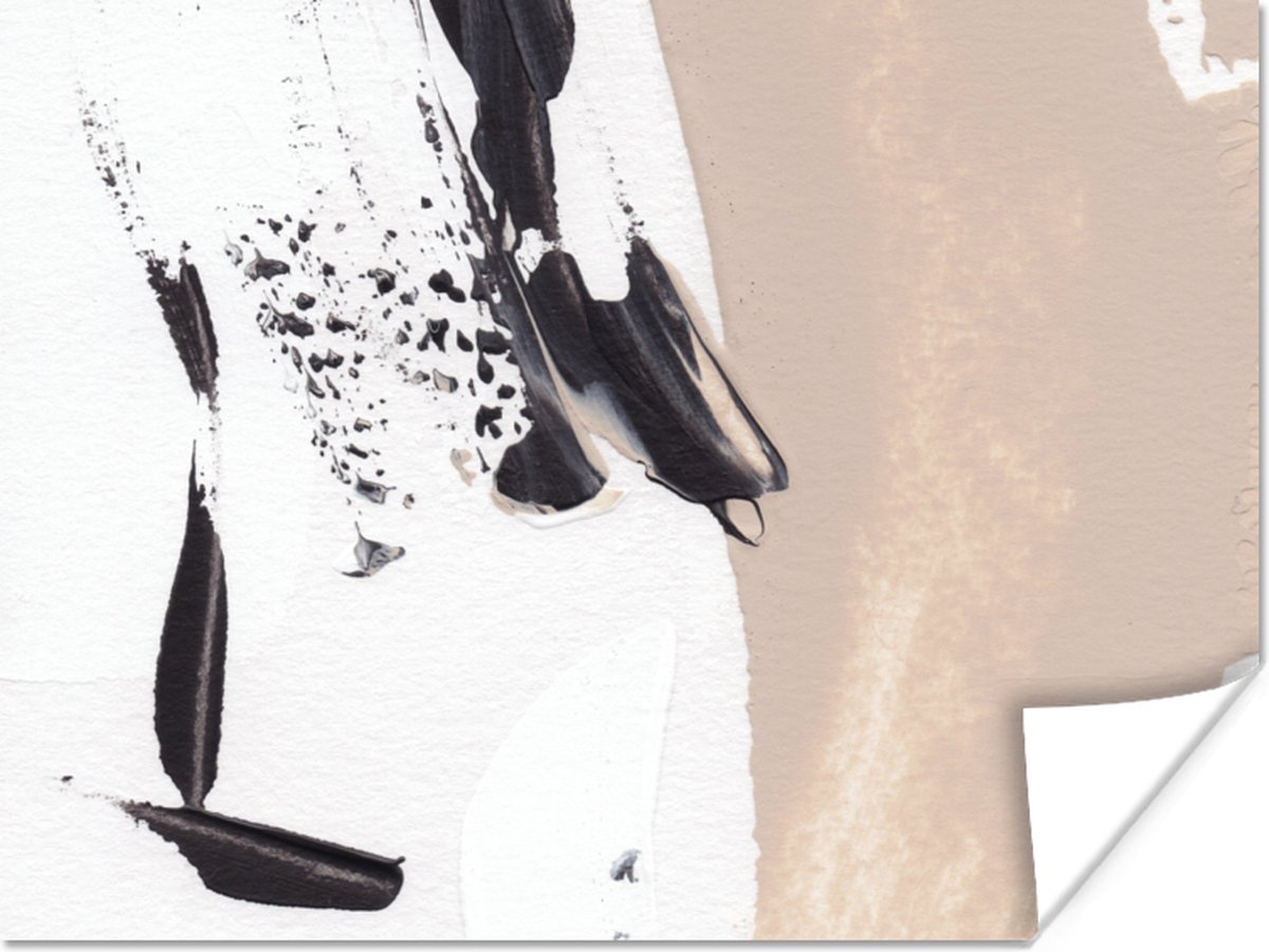 Poster Verf - Design - Abstract - 120x90 cm