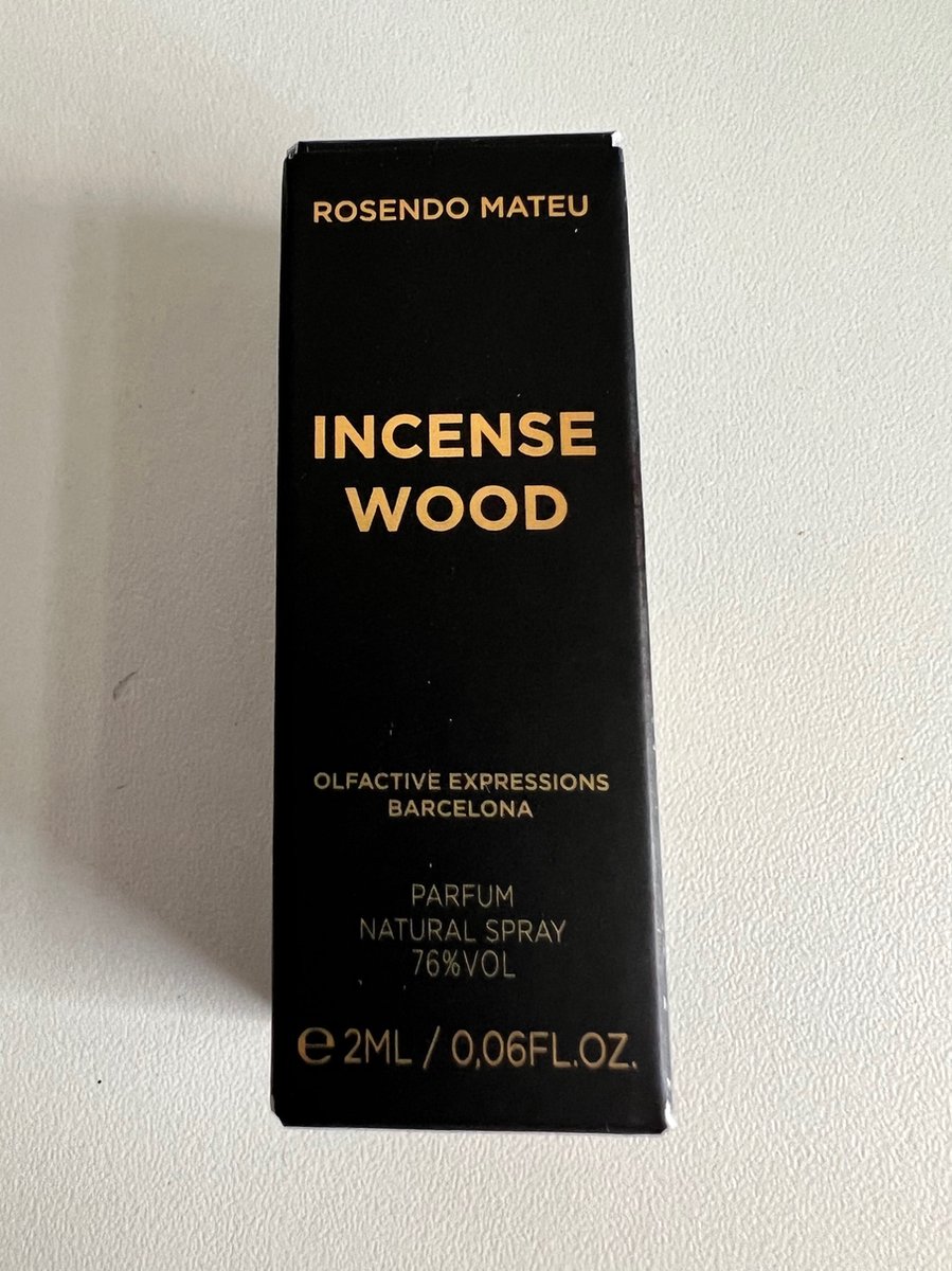Rosendo Mateu - Incense Wood 2ml Sample