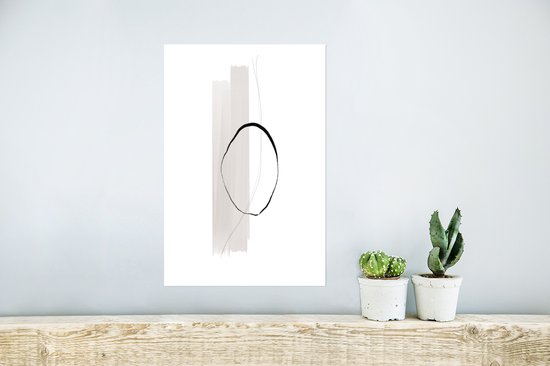 Affiche Abstrait - Pastel - Design - 20x30 cm