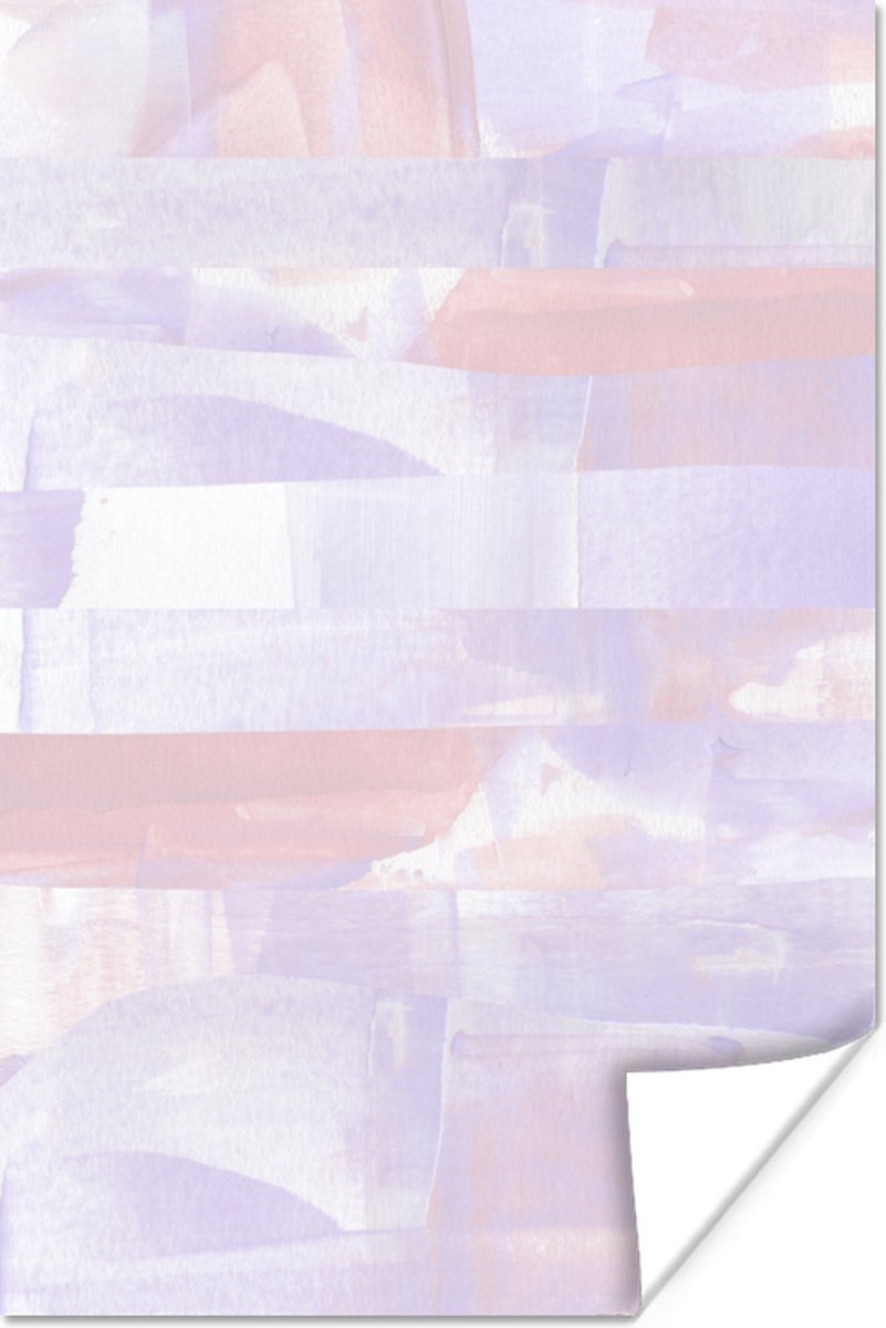 Poster Pastel - Verf - Design - 20x30 cm