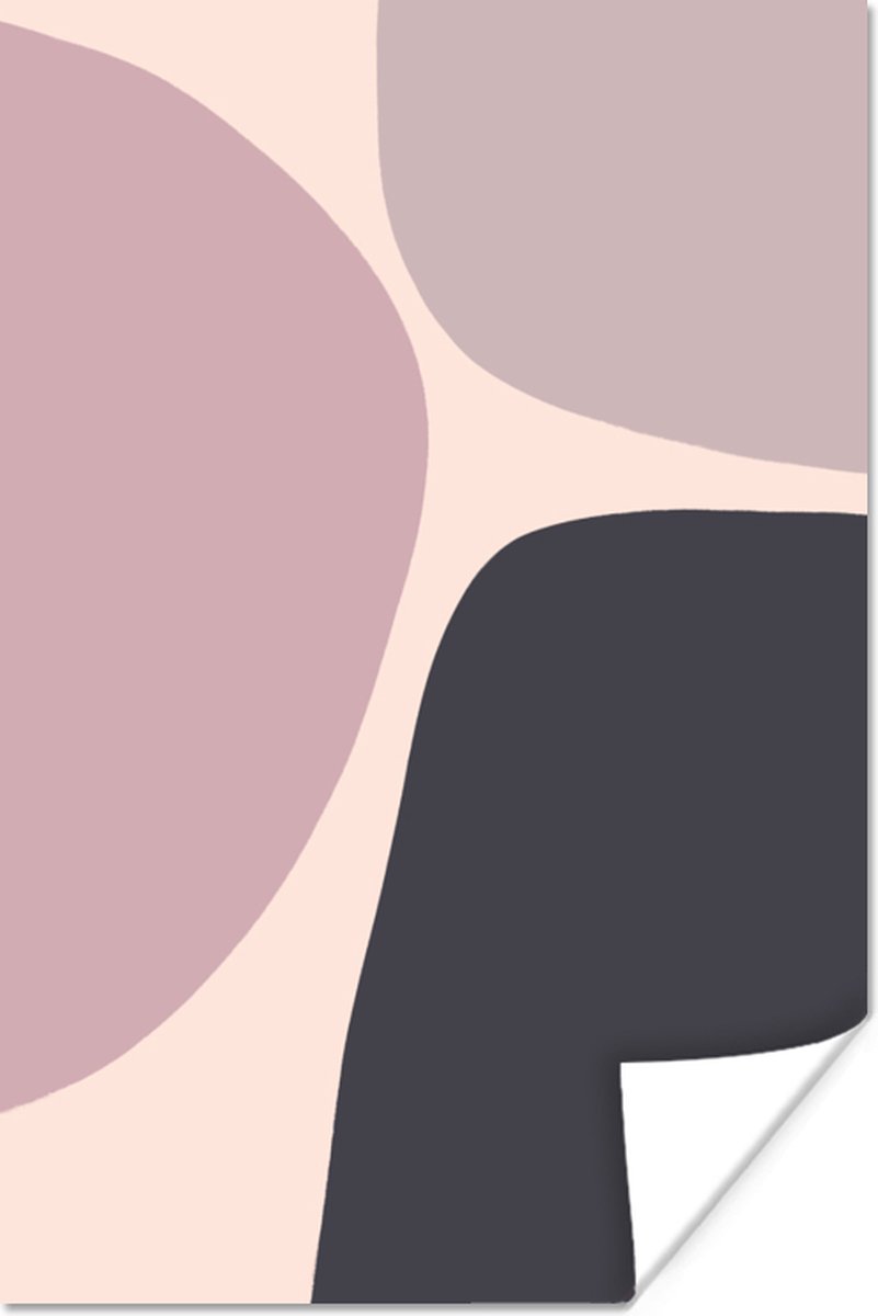 Poster Pastel - Design - Minimalisme - 20x30 cm