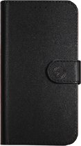 Hoesje Geschikt voor Samsung Galaxy S7 Edge super Rico Vitello Wallet Case/book case hoesje kleur Zwart