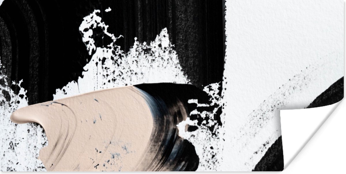 Poster Verf - Abstract - Design - 150x75 cm