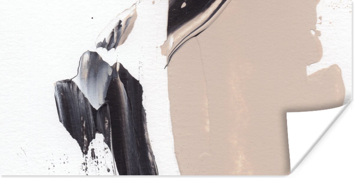 Poster Verf - Design - Abstract - 80x40 cm