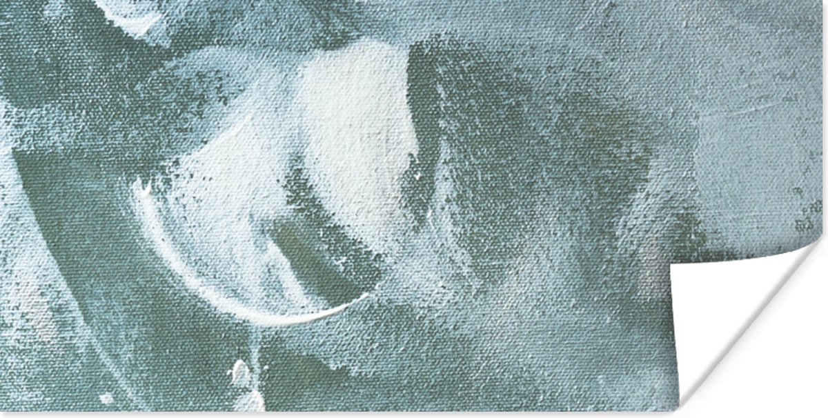 Poster Acrylverf - Abstract - Design - 120x60 cm