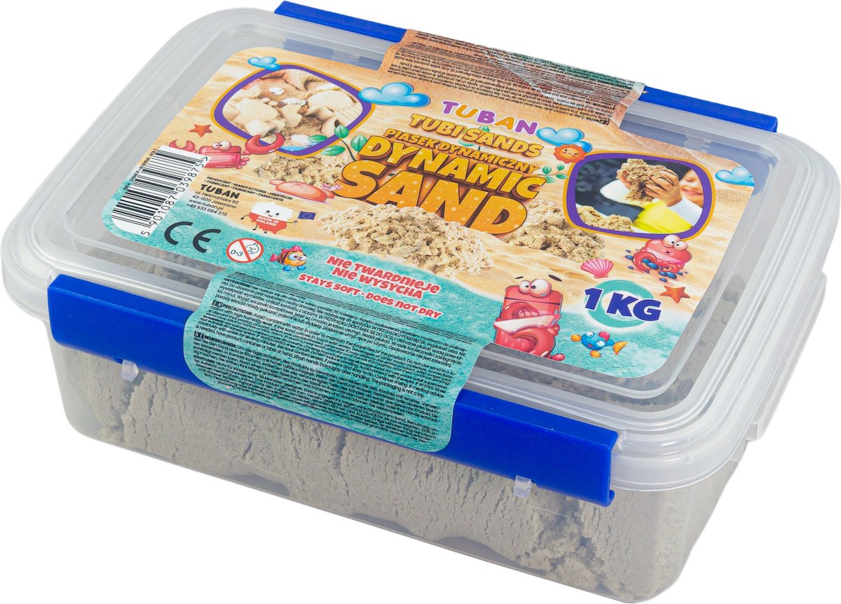 Tuban - Dynamic Sand - Natural 1 Kg In Reusable Container