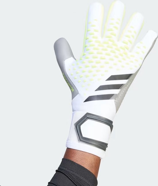 Gants de gardien de but Adidas Predator GL Comp White vert - Taille 9 | bol