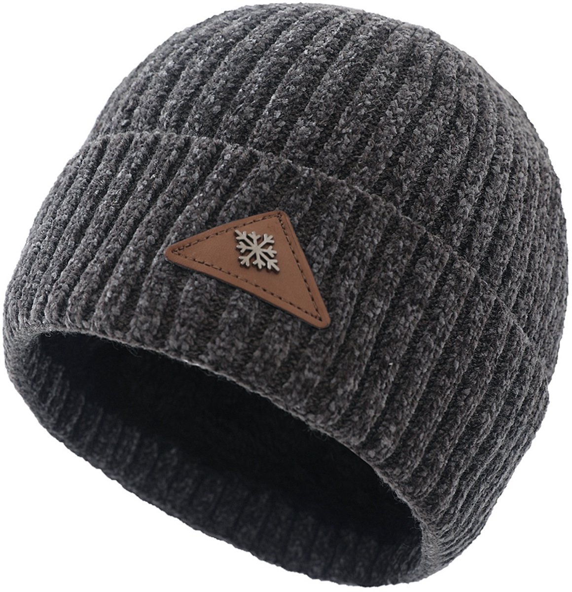 TRENDOUX Heren Warmte Gebreide Muts: Met Dubbele Fleece Lining Isolerend Ontwerp, Geschikt voor Winter Buitenactiviteiten Zoals Wandelen Skiën en Autorijden - Zwart TRENDOUX Heren Warmte Gebreide Muts: Met Dubbele Fleece Lining Isolerend Ontwerp, Geschikt voor Winter Buitenactiviteiten Zoals Wandelen Skiën en Autorijden - Zwart