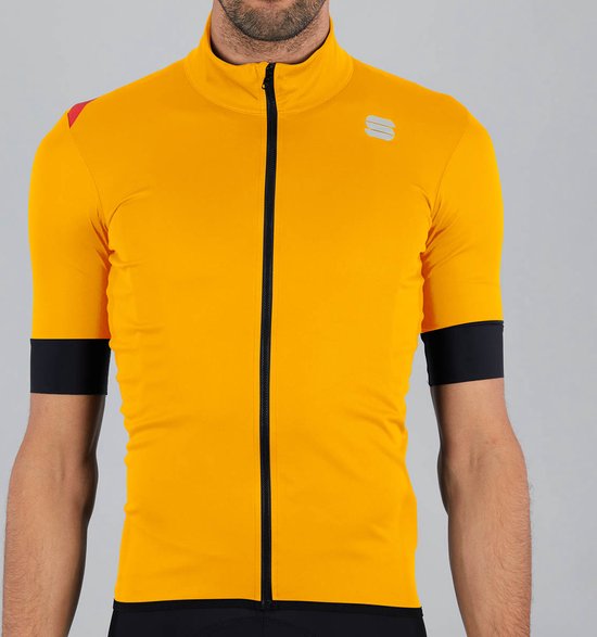 Sportful FIANDRE LIGHT NO RAIN Veste de cyclisme à manches courtes Yellow - Homme - Taille XXL