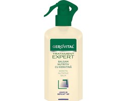 Gerovital Leave-In Intensieve Keratine Haarbehandeling voor Droog en Beschadigd Haar – Hydraterend & Herstellend Haarserum – Zonder Uitspoelen – 150 ml