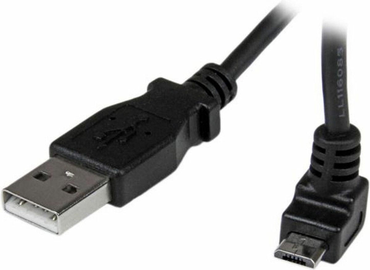 Image of StarTech 2 m micro USB-kabel - A-naar-micro-B met opwaartse hoek